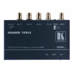Kramer 123VXL Input Composite Video Bandwidth 427 MHz Coupling AC Kramer 123VXL